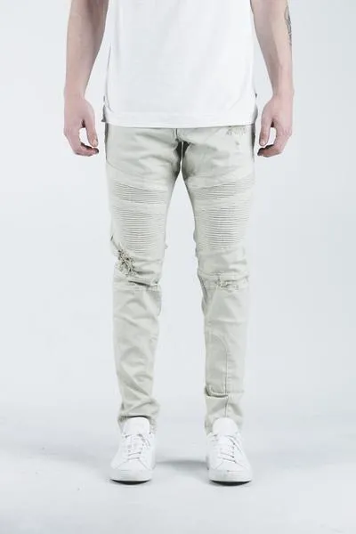 Sol Biker Denim (Off-White)