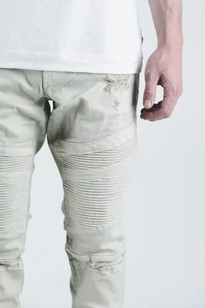 Sol Biker Denim (Off-White)