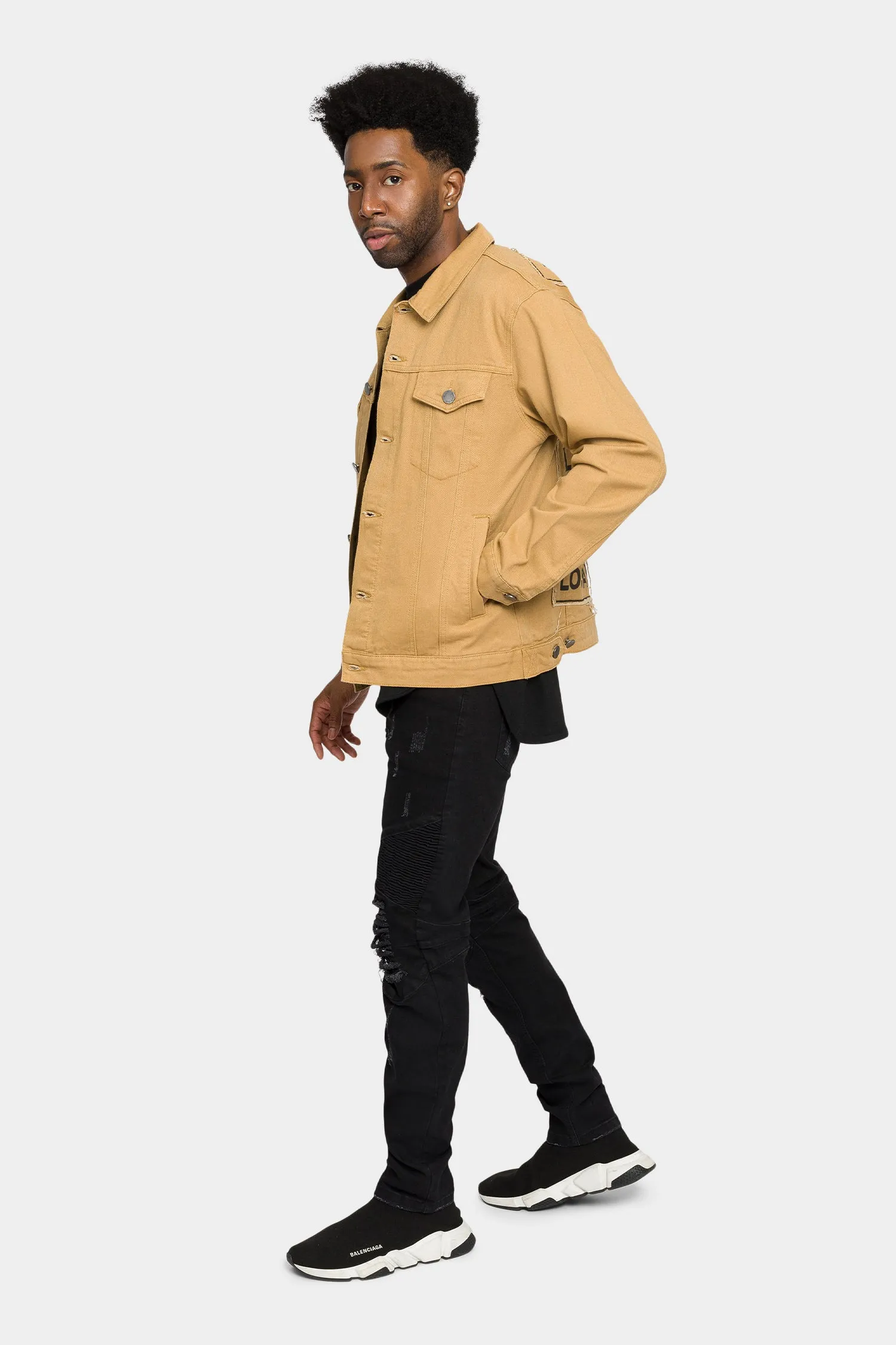 World Tour Colored Denim Jacket