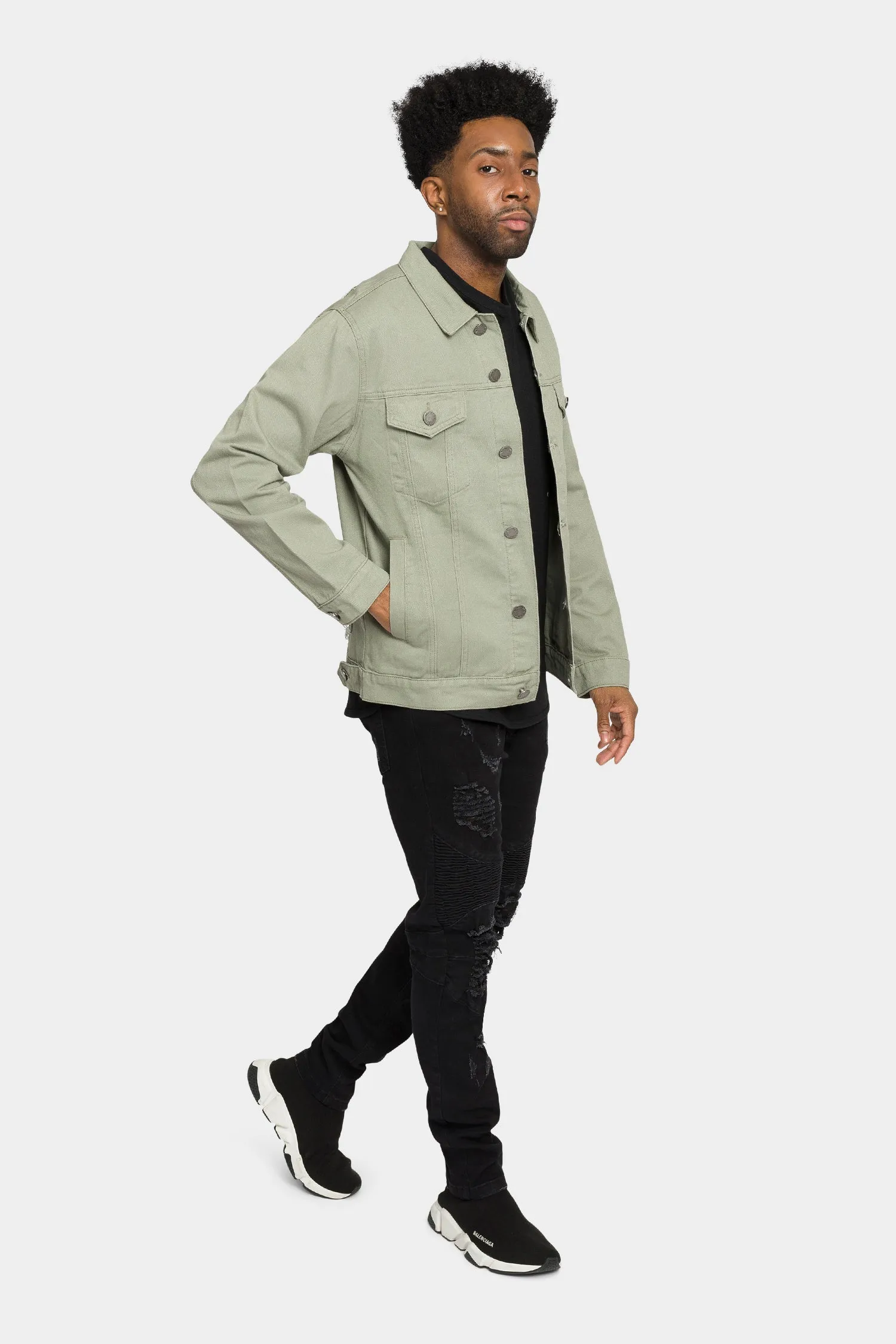 World Tour Colored Denim Jacket